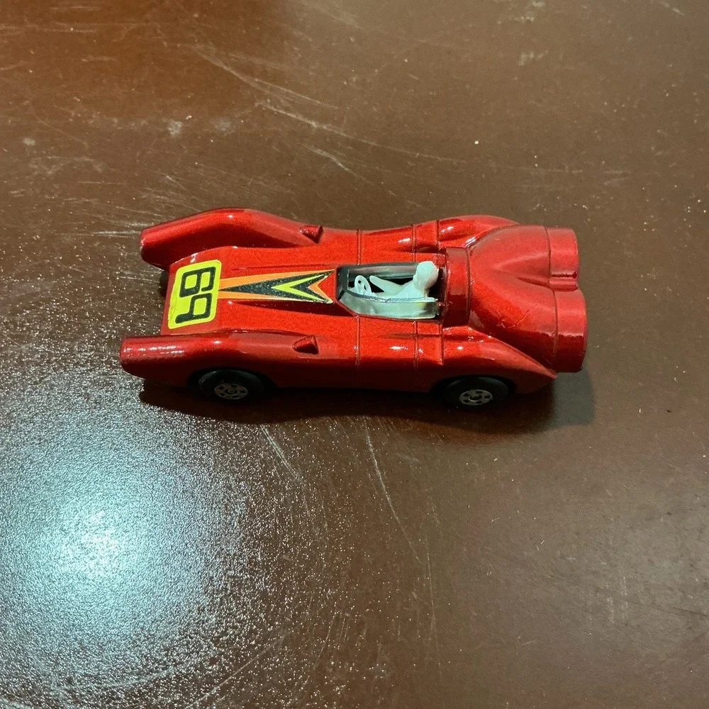 Vintage 1973 Matchbox Lesney England No 69 Turbo Fury Rolamatics with Driver